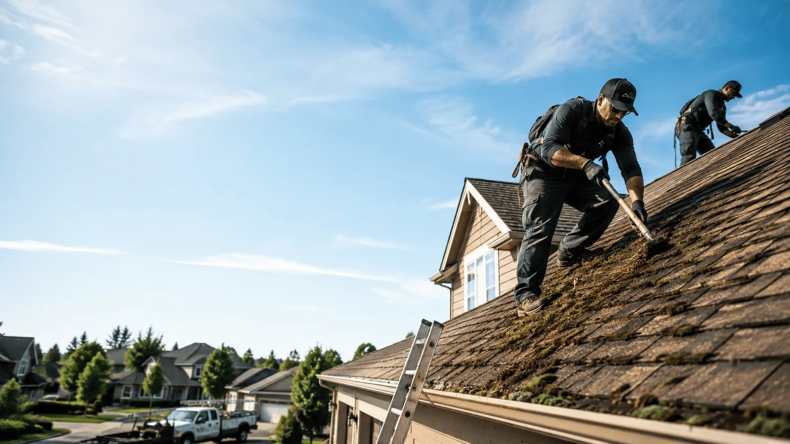 Roof Moss Removal in Three Rivers, CA near me